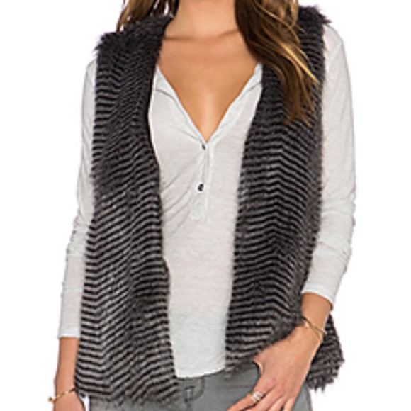 Jack by BB Dakota Jackets & Blazers - Jack by BB Dakota Duda Faux Fur Vest
